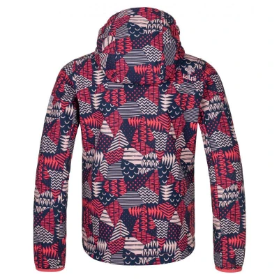 Kilpi RAVIA-J růžová dívčí softshell bunda