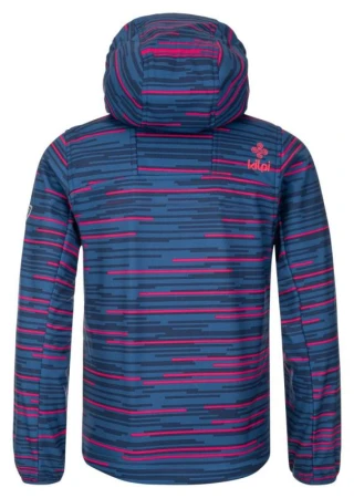 Kilpi RAVIA-JG Tmavě modrá dívčí softshell bunda