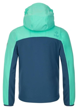 Kilpi RAVIA-JG Tyrkysová dívčí softshell bunda