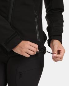 KILPI RAVIA-W Čierna dámska softshellová bunda