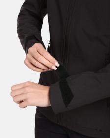 KILPI RAVIA-W Černá dámská softshellová bunda POUZE 38 (VÝPRODEJ)