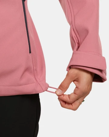 KILPI RAVIA-W Korálová dámská softshellová bunda