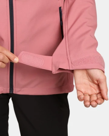 KILPI RAVIA-W Korálová dámská softshellová bunda