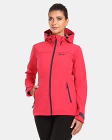 KILPI RAVIA-W Růžová dámská softshellová bunda