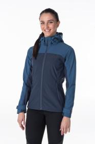 Kilpi RAVIA-W Tmavě šedá dámská softshell bunda