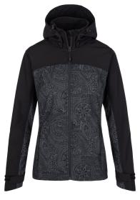 Kilpi RAVIA-W Tmavo sivá dámska softshell bunda Kilpi RAVIA-W Tmavo sivá dámska softshell bunda