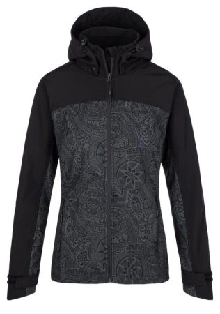Kilpi RAVIA-W Tmavě šedá dámská softshell bunda Kilpi RAVIA-W Tmavě šedá dámská softshell bunda