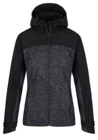 Kilpi RAVIA-W Tmavě šedá dámská softshell bunda POUZE 38 (VÝPRODEJ)