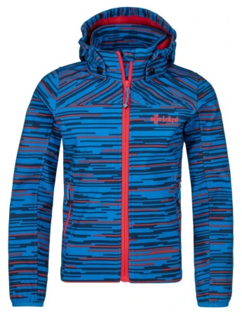 Kilpi RAVIO-J červená dětská softshell bunda Kilpi RAVIO-J červená dětská softshell bunda