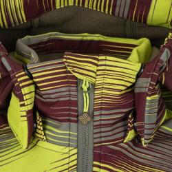 Kilpi RAVIO-J khaki chlapčenská softshellová bunda