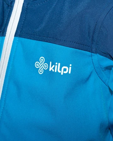 KILPI RAVIO-J Modrá chlapecká softshellová bunda