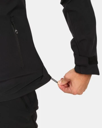 KILPI RAVIO-M Černá pánská softshellová bunda