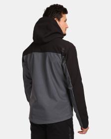 KILPI RAVIO-M Tmavě šedá pánská softshellová bunda