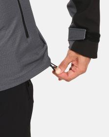 KILPI RAVIO-M Tmavě šedá pánská softshellová bunda