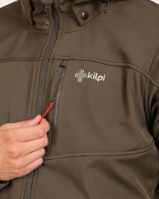 KILPI RAVIO-M Zelená pánská softshellová bunda