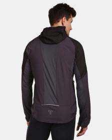 KILPI RAYEN-M Černá pánská běžecká bunda