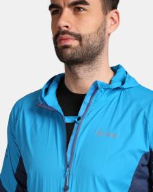 KILPI RAYEN-M Modrá pánska bežecká bunda