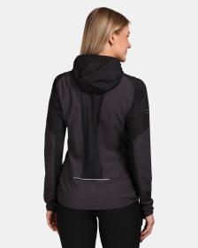 KILPI RAYEN-W Černá dámská běžecká bunda