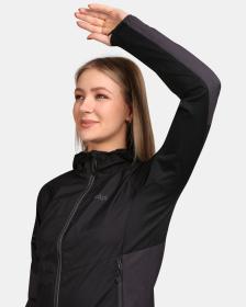 KILPI RAYEN-W Čierna dámska bežecká bunda