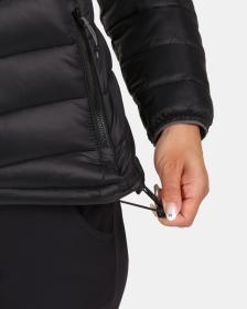 KILPI REBEKI-W Černá dámská zateplená bunda