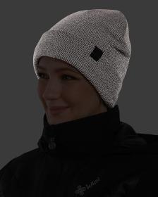 KILPI REFLEC-U Tmavo sivá zimná čiapka