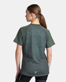 KILPI REMIDO-W Tmavě zelené dámské tričko