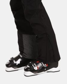 KILPI RHEA-M Čierne pánske softshellové lyžiarske nohavice