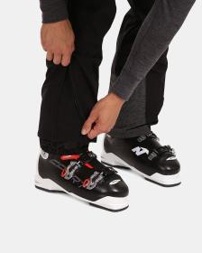 KILPI RHEA-M Čierne pánske softshellové lyžiarske nohavice