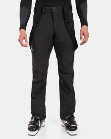 KILPI RHEA-M Černé pánské softshellové lyžařské kalhoty POUZE XL short (VÝPRODEJ)