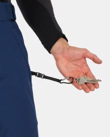 KILPI RHEA-M Tmavě modré pánské softshellové lyžařské kalhoty