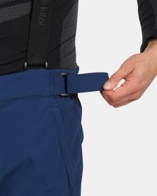 KILPI RHEA-M Tmavě modré pánské softshellové lyžařské kalhoty
