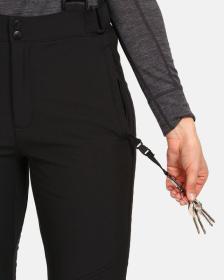 KILPI RHEA-W Čierne dámske lyžiarske nohavice LEN 40 (VÝPREDAJ)