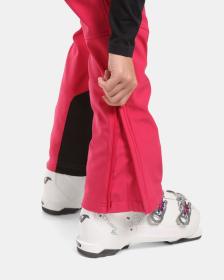 KILPI RHEA-W Ružové dámske softshellové lyžiarske nohavice