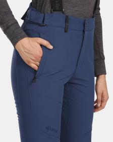 KILPI RHEA-W Tmavomodré dámske lyžiarske nohavice