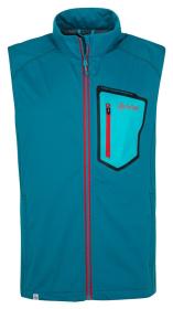 Kilpi RIELLO-M tyrkysová pánská softshell vesta