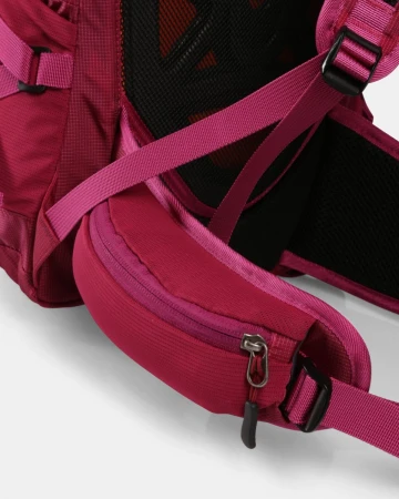 KILPI RILA 30-U Tmavě červený unisex turistický batoh