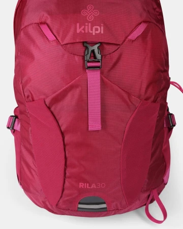 KILPI RILA 30-U Tmavě červený unisex turistický batoh