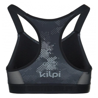 Kilpi RINTA-W tmavě šedá dámská sportovní podprsenka