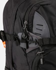 KILPI RISE 30-U Černý unisex freeridový batoh