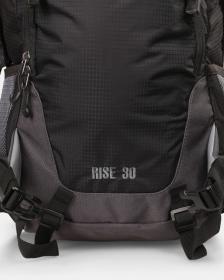 KILPI RISE 30-U Černý unisex freeridový batoh