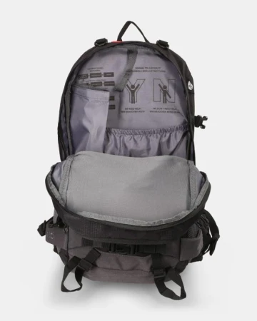 KILPI RISE 30-U Černý unisex freeridový batoh