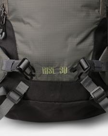 KILPI RISE 30-U Zelený unisex freeridový batoh