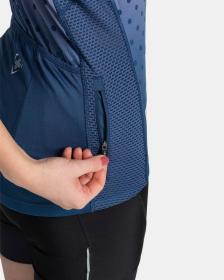 KILPI RITAEL-W Světle růžový cyklistický dres + Kilpi TRACKEE-W černé cyklistické kraťasy