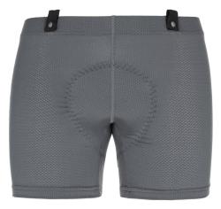 KILPI RITAEL-W Světle růžový cyklistický dres + Kilpi TRACKEE-W černé cyklistické kraťasy