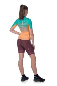 Kilpi RITAEL-W tmavě červený dámský cyklistický dres