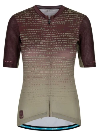 Kilpi RITAEL-W tmavě červený dámský cyklistický dres Kilpi RITAEL-W tmavě červený dámský cyklistický dres