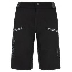 KILPI RITAEL-W Tmavě zelený cyklistický dres + Kilpi TRACKEE-W černé cyklistické kraťasy