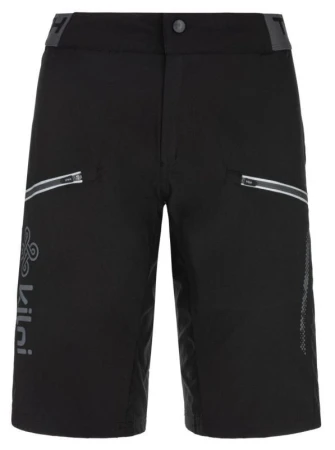 KILPI RITAEL-W Tmavě zelený cyklistický dres + Kilpi TRACKEE-W černé cyklistické kraťasy