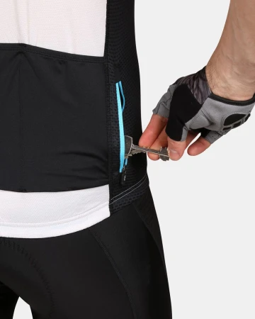 KILPI RIVAL-M Bílý pánský cyklistický dres