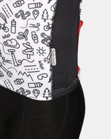 KILPI RIVAL-M Černý pánský cyklistický dres